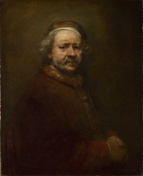 Rembrandt, Selbstbildnis im Alter von 63, 1669, Öl auf Leinwand, 86 x 70.5 cm © The National Gallery, London.