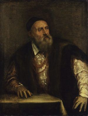 Tizian, Selbstbildnis, 1546-47 © Staatliche Museen zu Berlin, Gemäldegalerie.