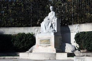Friedrich Ohmann und Hans Bitterlich, Kaiserin Elisabeth-Denkmal im Wr. Volksgarten, Sisi, 1907 eingeweiht, Foto: Alexandra Matzner.