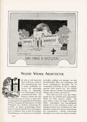 Deutsche Kunst und Dekoration, 1898/1899, Archiv: Alexandra Matzner.
