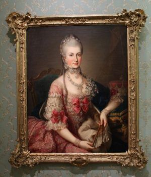 Meister der Erzherzoginnenporträts, Erzherzogin Marie Christine, um 1765, Kunsthistorisches Museum, Wien, Foto: Alexandra Matzner.