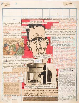 William S. Burroughs, Brion Gysin, Untitled (p. 157), um 1965, Mixed media/assemblage/collage, Los Angeles County Museum.