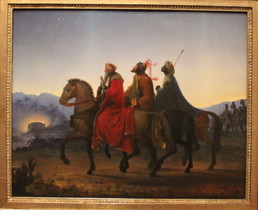 Leopold Kupelwieser, Die Heiligen drei Könige, 1825, Foto: Alexandra Matzner © Fürstliche Sammlungen LIechtenstein