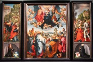 Albrecht Dürer, Heller-Altar, 1507-1509, Kopie der verlorenen Mitteltafel von Jobst Harrich, Foto: Alexandra Matzner.