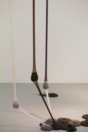 Ernesto Neto, Copulonia, 1989/2009, Detail 2, Installationsfoto: Alexandra Matzner.