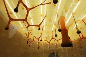Ernesto Neto, Paxpa There is a Forest Encantada Inside of Us, 2014, Detail, Installationsfoto: Alexandra Matzner.