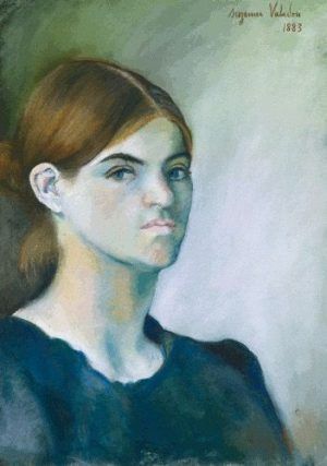 Suzanne Valadon, Autoportrait, 1883, Kohle und Pastell auf Papier, 43,5 x 30,5 cm. © Centre Pompidou, Paris, Musée national d´art moderne/ Centre de création industrielle bpk | CNAC-MNAM | Jacqueline Hyde.