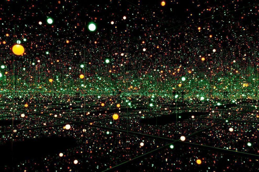 Yayoi Kusama, Gleaming Lights of the Souls, 2008 (Louisiana Museum of Modern Art).