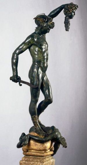 Benvenuto Cellini, Perseus mit dem Kopf der Medusa, ca. 1553, Museo Nazionale del Bargello, Florenz © 2013. Foto Scala, Florenz – mit freundlicher Genehmigung des Ministero Beni e Attività Culturali.
