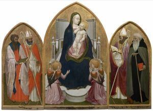 Masaccio (Tommaso di ser Giovanni di Mone Cassai), San Giovenale Tryptychon, 1422, Museo Masaccio d’Arte Sacra, Cascia di Reggello.