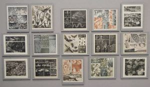 Martin Gerlach, Formenwelt aus dem Naturreiche (Die Quelle), Installationsansicht „Inspiration Fotografie. Von Makart bis Klimt“, Belvedere 2016, Foto: Alexandra Matzner.