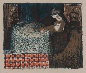 Édouard Vuillard, Maternité/Mutterschaft, 1896, Lithographie auf Japan-Bütten (Sammlung Coninx, Zürich)