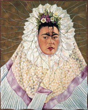 Frida Kahlo, Selbstbildnis als Tehuana oder Diego in meinen Gedanken, 1943 (The Jacques and Natasha Gelman Collection) Mexican Art and The Vergel Foundation, Werk: © Banco de México, Diego Rivera & Frida Kahlo Museums Trust, México, D.F./VBK, Wien, 2010.