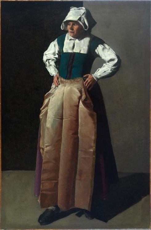 Georges de La Tour, Alte Frau, Öl auf Leinwand, 91,5 x 60 cm (Fine Arts Museum of San Francisco, San Francisco, Roscoe and Margaret Oakes Collection, Inv.-Nr. 75.2.10)