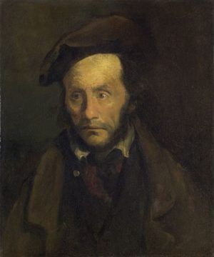 Thédore Géricault, Le monomane du vol d’enfants, 1822–1823, Öl auf Leinwand, 64,8 x 54 cm Michele and Donald D’Amour Museum of Fine Arts, Springfield, Massachusetts, The James Phillip Gray Collection.