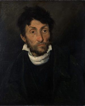 Thédore Géricault, Le monomane du vol, um 1819-1820, Öl auf Leinwand, 60, x 49, cm © Lukas - At in Flanders VZW Foto: Hugo Maertens Museum voor Schone Kunsten, Gent.