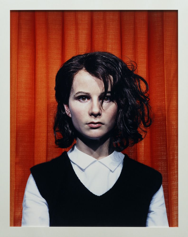 Gillian Wearing, Self Portrait at 17 Years Old, 2003, C-Print, gerahmt, 115,5 x 92 cm © the artist, courtesy Maureen Paley, London, 2012, Foto © Kunstsammlung NRW.