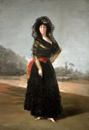 Francisco de Goya, Die Herzogin von Alba, 1797, Öl auf Leinwand, 210.1 × 149.2 cm (On loan from The Hispanic Society of America, New York, NY, A102).