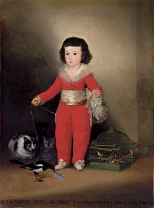 Francisco de Goya, Manuel Osorio Manrique de Zuñiga, 1788, Öl auf Leinwand, 127 x 101.6 cm (Lent by The Metropolitan Museum of Art, The Jules Bache Collection, 1949 (49.7.41)).