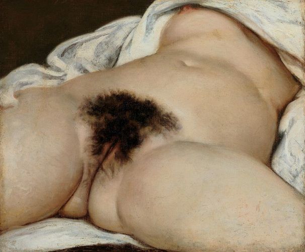 Gustave Courbet, L’Origine du monde (Der Ursprung der Welt), 1866, Öl auf Leinwand, 46 x 55 cm, Musée d’Orsay, Paris © bpk / RMN / Hervé Lewandowski.