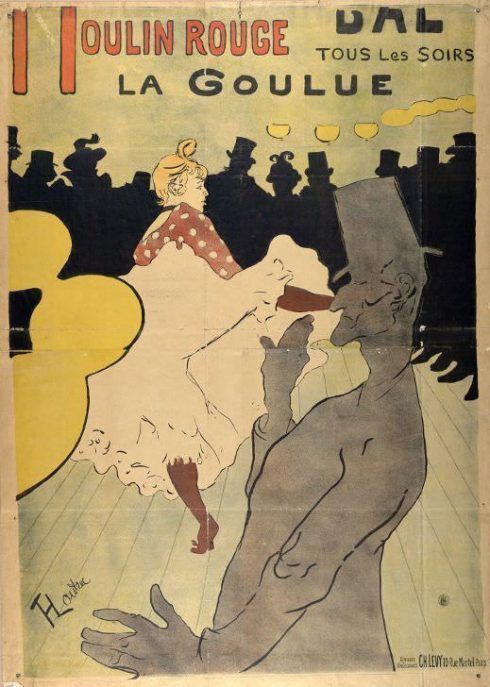 Henri de Toulouse-Lautrec, Moulin Rouge – La Goulue, 1891 (Albertina, Wien)