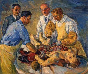 Herbert Boeckl, Anatomie, 1931, Öl auf Leinwand, 133 x 156 cm (Wien Museum) © Herbert Boeckl - Nachlass, Wien.