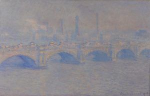 Claude Monet, Waterloo Bridge, Sonne, 1903, Öl auf Leinwand, 65,1 x 100 cm © McMaster Museum of Art, Hamilton, Schenkung Herman H. Levy, Esq., OBE, 1984.