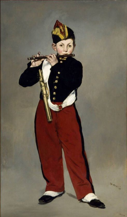 Edouard Manet, Der Pfeiffer, 1866, 161 x 97 cm (Paris, Musée d’Orsay).