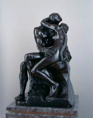 Auguste Rodin, Der Kuss, um 1882–1887, (Modell), Bronze © The National Museum of Western Art, Tokyo. Matsukata Collection.