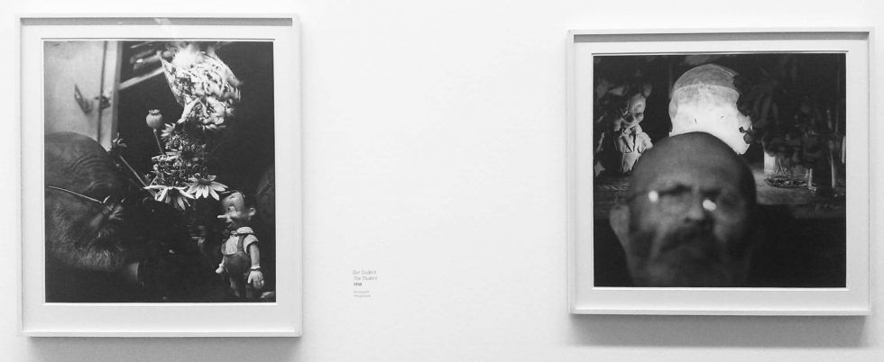 Jim Dine, The Student und Nacht in Walla Walla (1997), Albertina, Wien, Foto: Alexandra Matzner © 2016 Jim Dine | ARS, NY | Bildrecht, Wien.