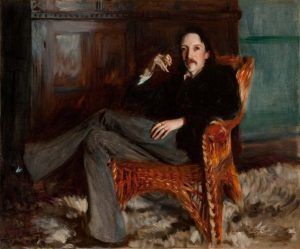 John Singer Sargent, Robert Louis Stevenson, 1887 © Courtesy of the Taft Museum of Art, Cincinnati, Ohio.