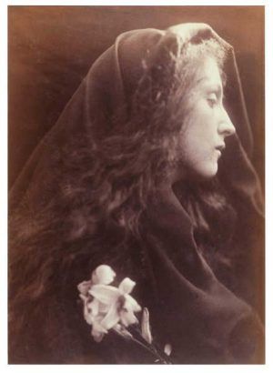 Julia Margaret Cameron, Der Engel am Grab, 1869–1870, 61 x 51 x 4 cm, Albumindruck von einem nassen Kollodiumnegativ © Victoria and Albert Museum, London.