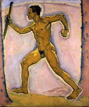 Koloman Moser, Der Wander (c) Leopold Museum.