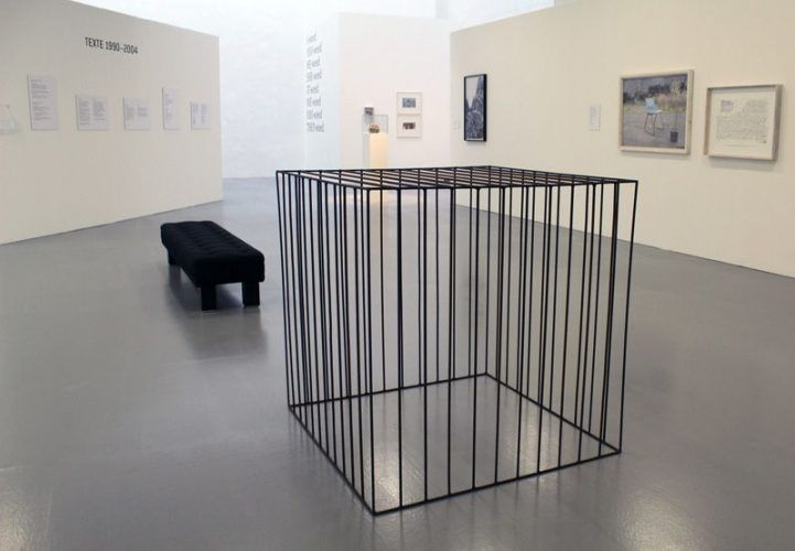 Lois Weinberger, Installationsansicht Ferdinandeum Kunst, Künstler