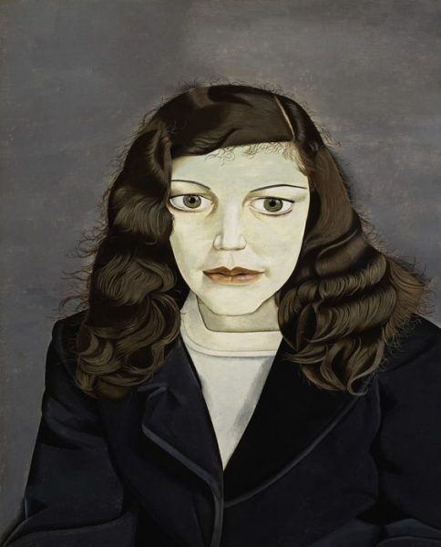 Lucian Freud, Girl in a dark Jacket, 1947, Privatsammlung © The Lucian Freud Archive / The Bridgeman Art Library.