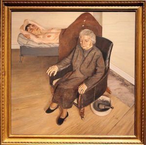 Lucian Freud, Large Interior, London W.9, 1973, Trustees of the Chatsworth Settlement © The Lucian Freud Archive / The Bridgeman Art Library.