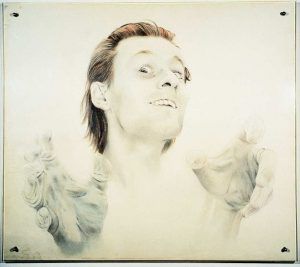 Martin Kippenberger, Ohne Titel (Selbstporträt), 1975/76, Privatsammlung © Estate of Martin Kippenberger, Galerie Gisela Capitain, Cologne
