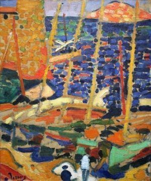 André Derain, Der Hafen von Collioure, 1905 (Albertina, Sammlung Batliner), Foto: Alexandra Matzner.