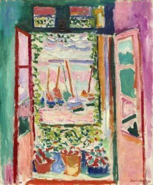 Henri Matisse, Das offene Fenster, 1905, Musée de Peinture et Sculpture, Grenoble, Legs de Agutte-Sembat en 1923 Photographie © Musée de Grenoble © Succession H. Matisse/VBK, Wien 2013.