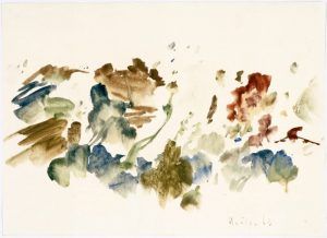 Max Weiler, Wie eine Landschaft, 1963 © Yvonne Weiler.