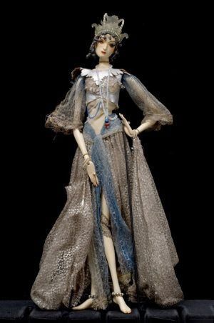 Richard Teschner, (1879–1948), Prinzessin aus Prinzessin und Wassermann, 1913 © Österreichisches Theatermuseum.