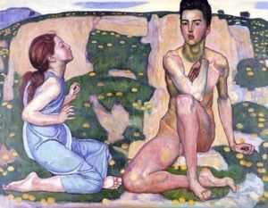 Ferdinand Hodler, Der Frühling, 1901, Foto: Museum Folkwang, Jens Nober.