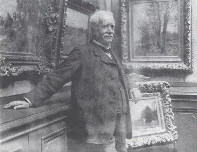 Paul Durand-Ruel in seiner Galerie, Fotografie von Dornac, um 1910, Archives Durand-Ruel © Durand-Ruel & Cie