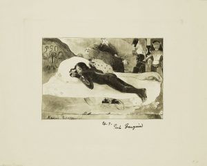 Paul Gauguin, Manao Tupapau (Sie denkt an den Geist- Der Geist denkt an sie), 1894.