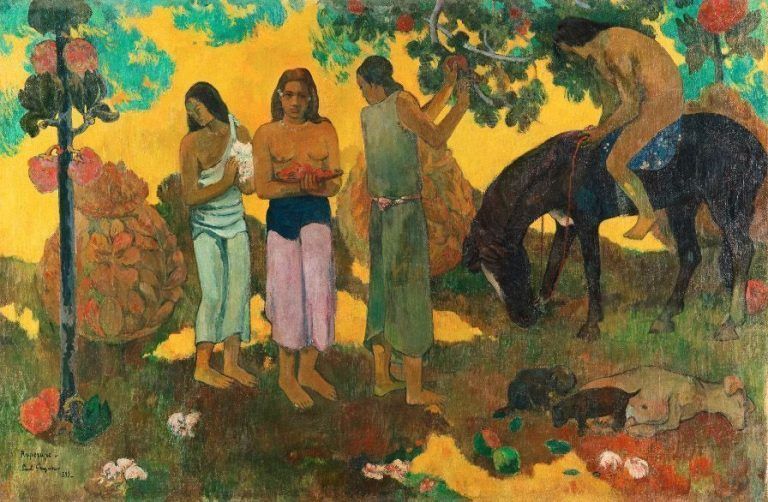 Paul Gauguin Werke (Bilder), Biografie (Lebenslauf), Tahiti