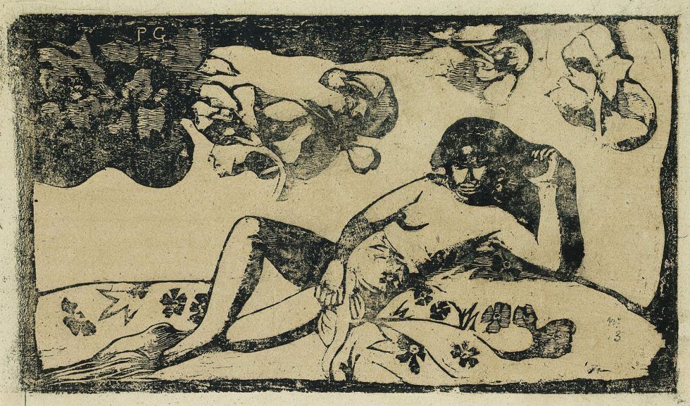 Paul Gauguin, Te Arii Vahine. Opoi (Frau mit Mangos. Müdigkeit), 1898.