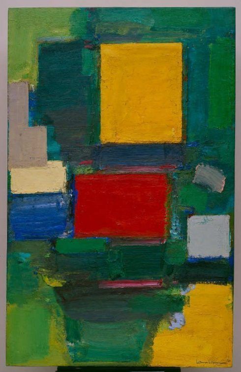Hans Hofmann (Weissenberg 1880–New York 1966), The Gate, 1959/60, Öl auf Leinwand, 190.5 x 123.2 cm (New York, Solomon R. Guggenheim Museum, 62.1620)