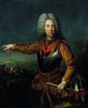 Jakob van Schuppen, Prinz Eugen von Savoyen, nach 1717, Belvedere.