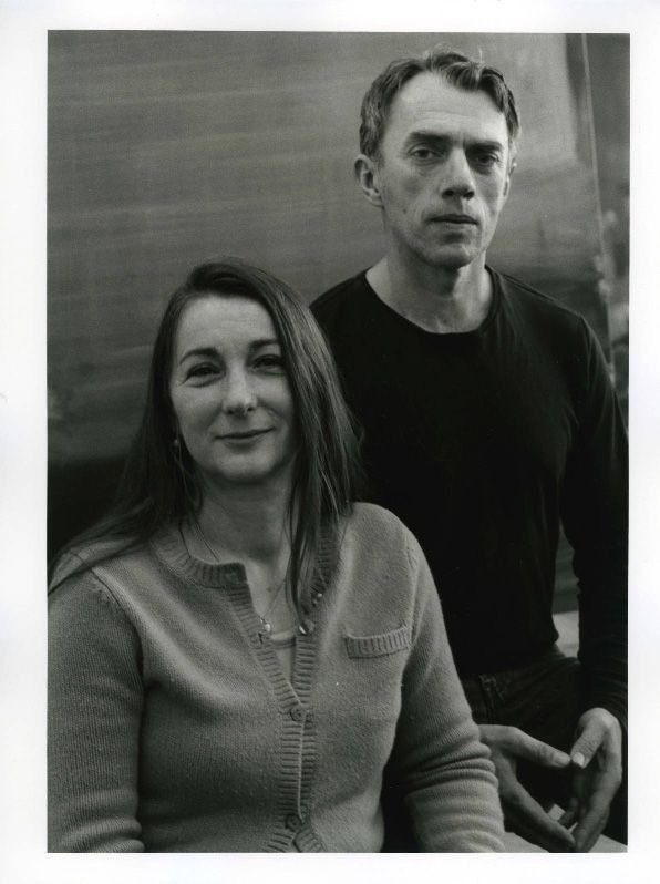 Portrait Rosa Loy und Neo Rauch, Foto: Barbara Klemm.