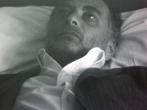 Rudolf Stingel, Untitled (After Sam), Nahansicht, Foto: Alexandra Matzner.